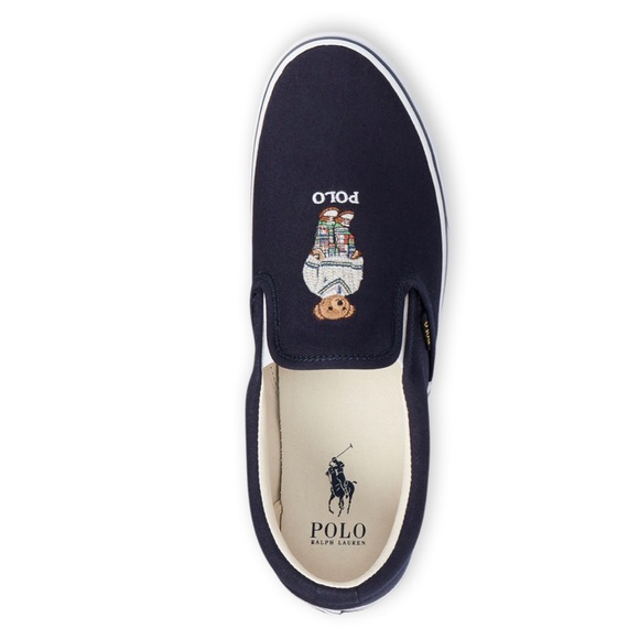 Polo Ralph Lauren Keaton Polo Bear Slip On Sneakers - Picture 5 of 13